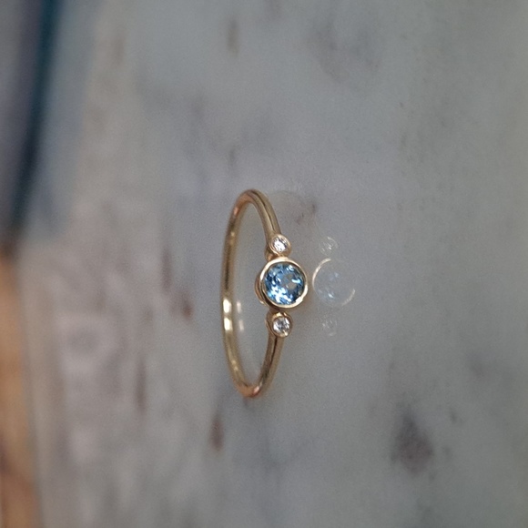 14K gold Meira T ring - Picture 6 of 15